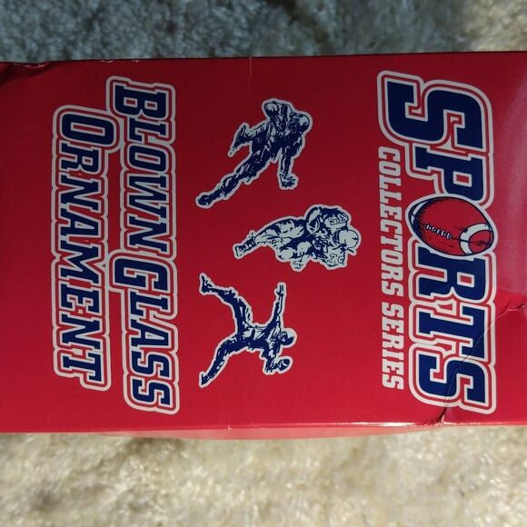 NFL New England Patriots Blown Glass Ornament NWT - Picture 8 of 15